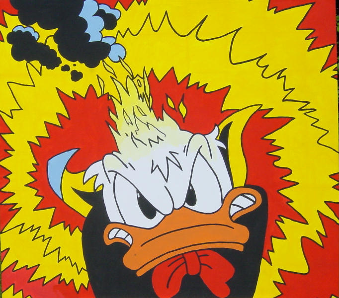 Donald in Wut