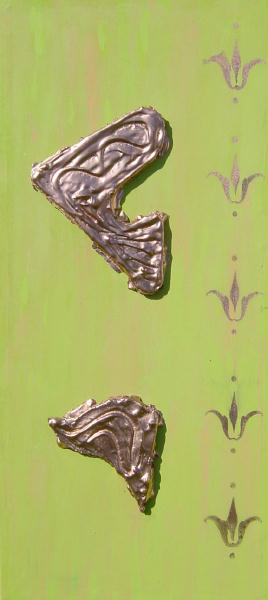 kupfer und grün